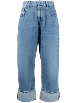 Straight jeans Diesel blå