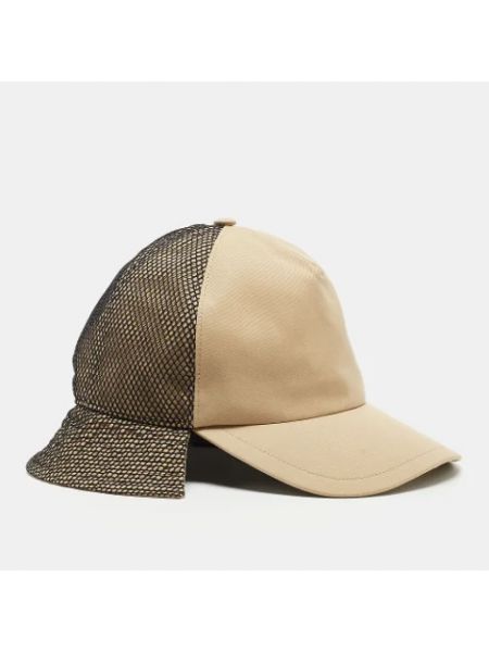 Sombrero de malla Burberry Vintage beige