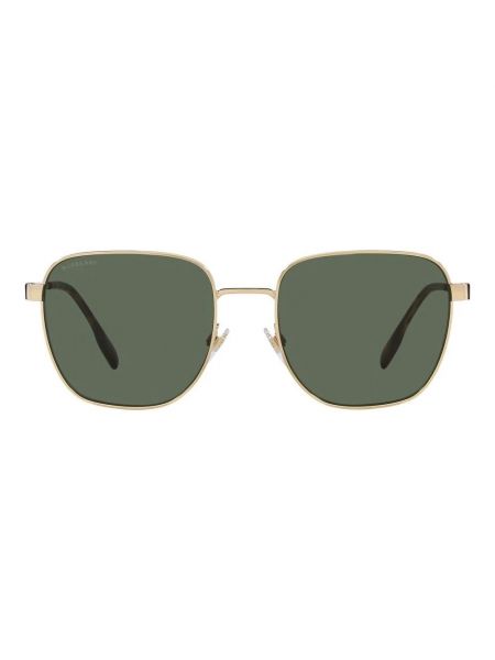 Okulary przeciwsłoneczne Burberry złote