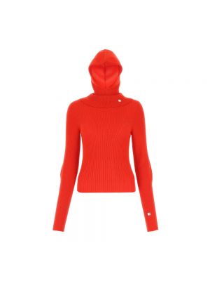Hoodie Low Classic rot