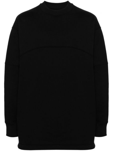 Bluza bawełniana Jil Sander czarna