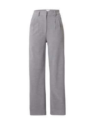 Pantalon plissé Warehouse gris
