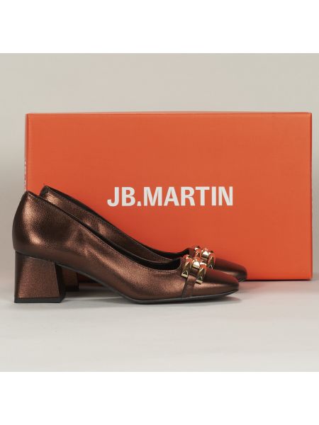 Pantofi cu toc cu toc Jb Martin maro