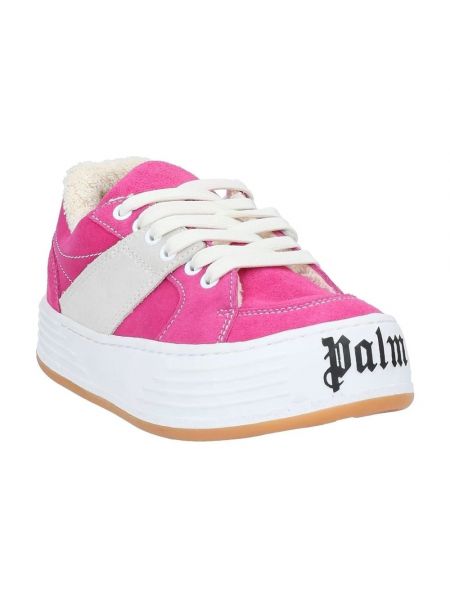 Zapatillas de ante Palm Angels rosa