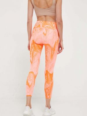 Legíny Adidas By Stella Mccartney oranžové