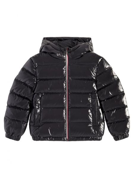 Dunjakke for gutter Moncler Enfant svart