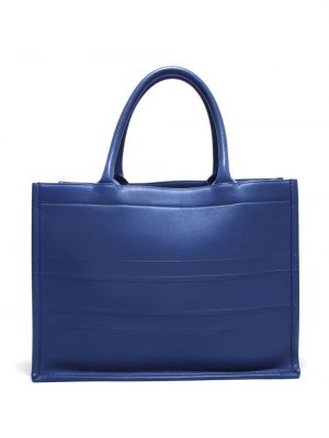 Shopper handtasche Christian Dior blau