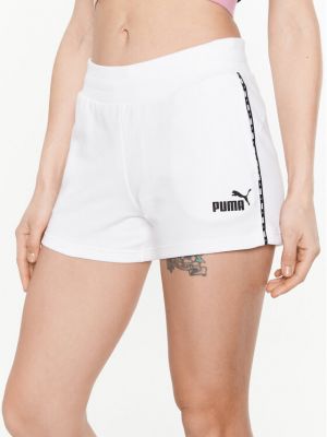 Shorts de sport Puma blanc