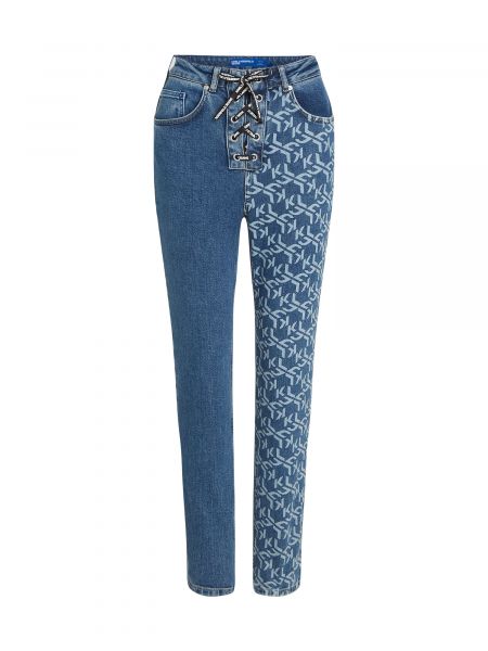 Blugi Karl Lagerfeld Jeans albastru