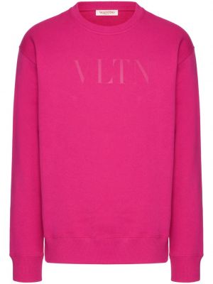 Sweatshirt mit print Valentino Garavani pink
