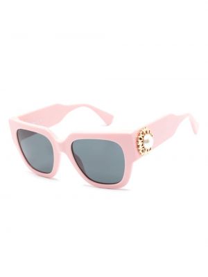 Okulary przeciwsłoneczne Moschino Eyewear różowe