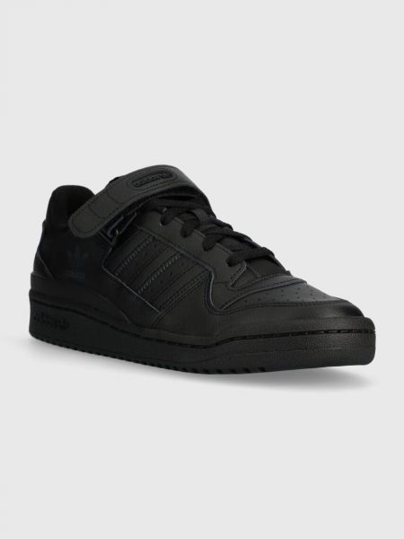 Sneakerși din piele Adidas Originals negru
