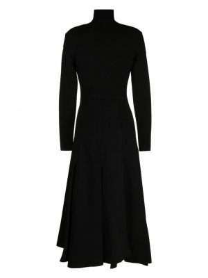 Sukienka midi asymetryczna A.w.a.k.e. Mode czarna