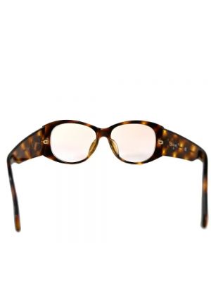 Okulary przeciwsłoneczne Chanel Vintage brązowe