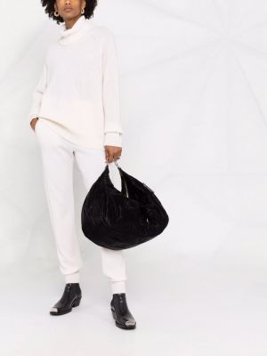 Jersey de punto de tela jersey Karl Lagerfeld blanco