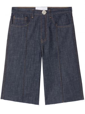 Pantaloni scurți din denim Az Factory albastru