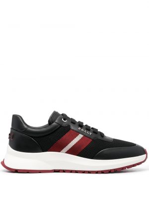 Stripete sneakers Bally svart