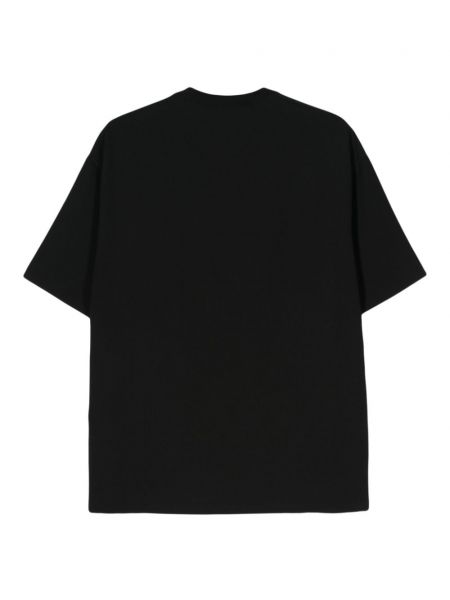 T-shirt à col v Attachment noir