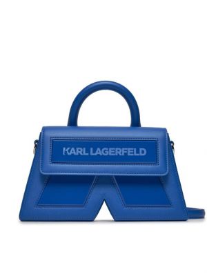 Чанта Karl Lagerfeld синьо