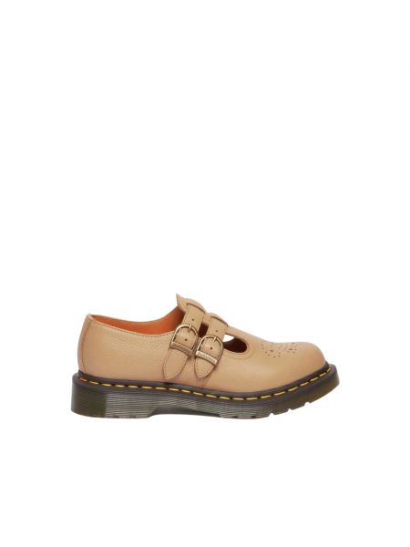 Loafers Dr. Martens beżowe
