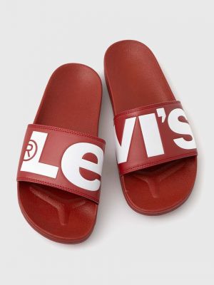 Pantofle Levi's červené