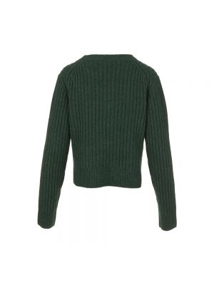 Sweter z okrągłym dekoltem Stella Mccartney zielony
