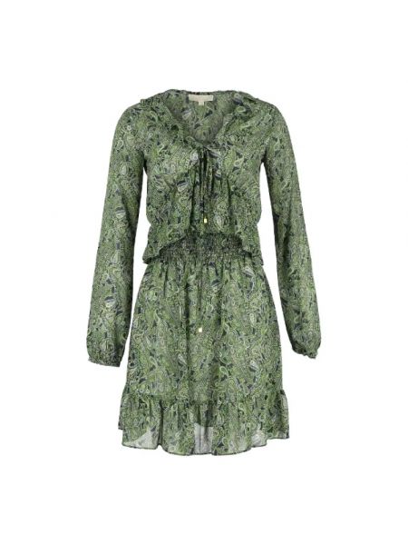 Sukienka bawełniana Michael Kors Pre-owned zielona