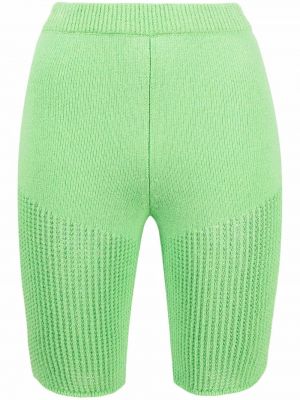 Pantaloncini da ciclista Nanushka verde