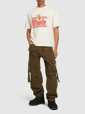 T-shirt di cotone Rhude