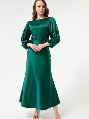 Платье с длинным рукавом Lafaba зеленое