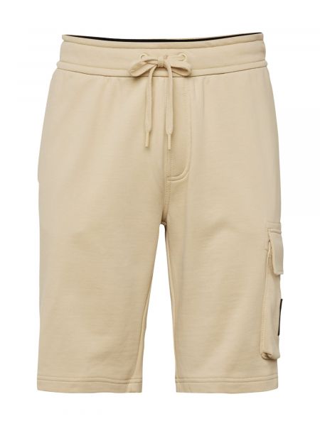 Pantaloni cargo Calvin Klein Jeans marrone