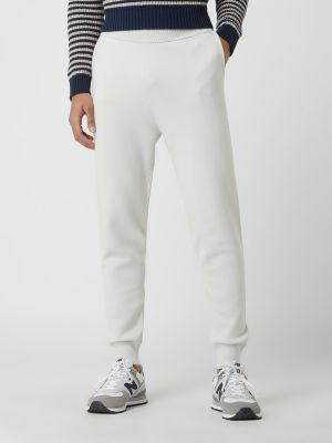Spodnie sportowe z wiskozy Esprit Collection