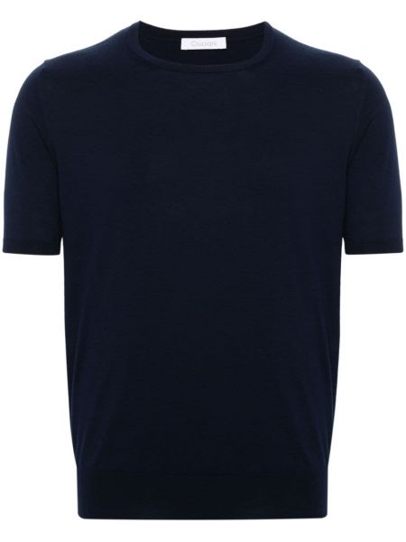 T-shirt Cruciani blau