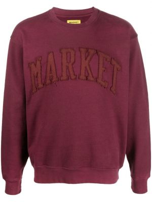Sweatshirt mit stickerei Market