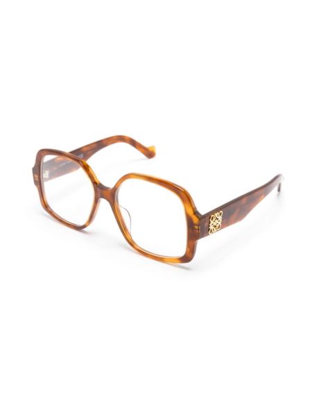 Okulary korekcyjne Loewe brązowe