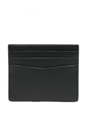 Portefeuille en cuir Calvin Klein noir