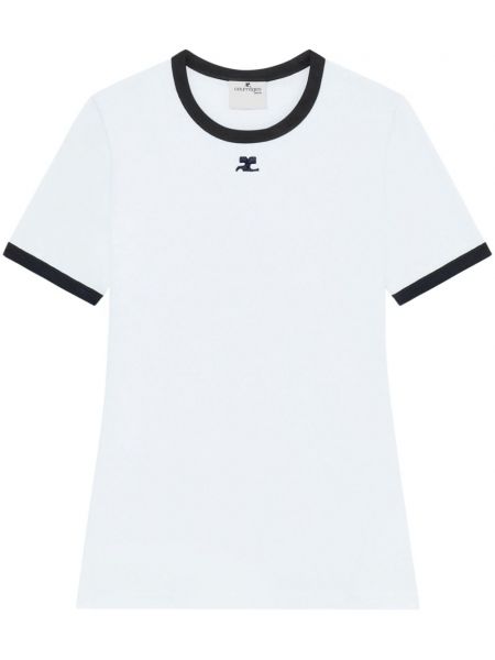 T-shirt Courreges hvid