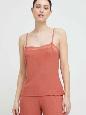 Пижама Calvin Klein Underwear оранжево
