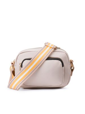Bolso clutch La Redoute Collections beige