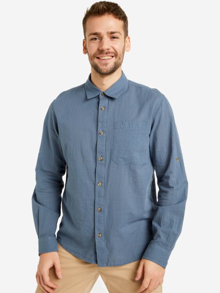 Рубашка с длинным рукавом Outventure голубая