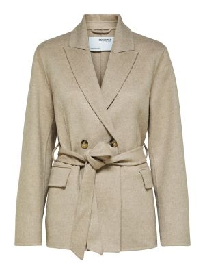Cappotto Selected Femme beige