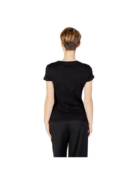 Slim fit hemd mit print Armani Exchange schwarz