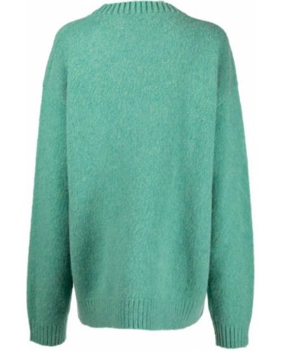Vilnonis megztinis Paura žalia