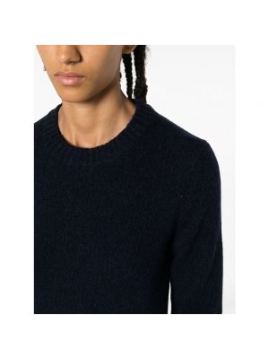 Sweter z kaszmiru Ami Paris niebieski