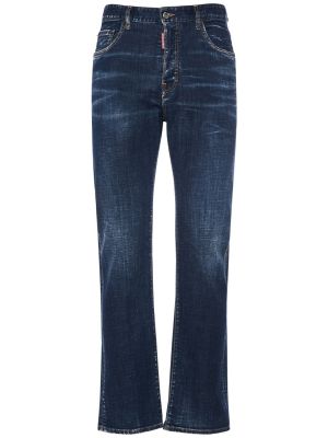 Bomuld stretch jeans Dsquared2 blå