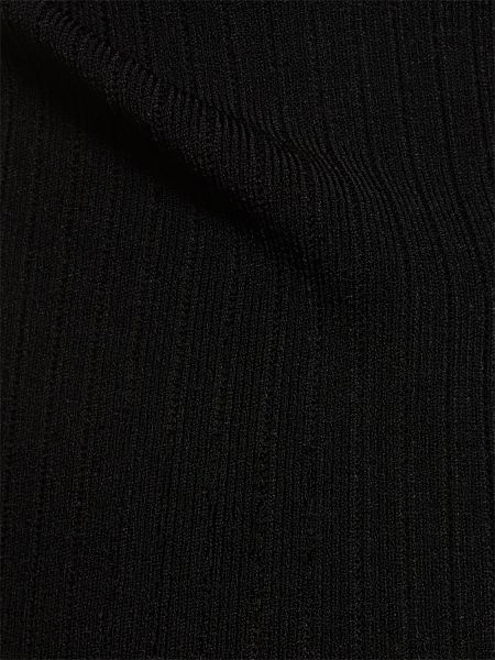 Mini-abito in maglia Jacquemus nero