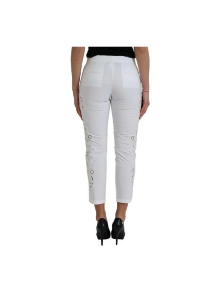 Pantalones ajustados Dolce & Gabbana blanco