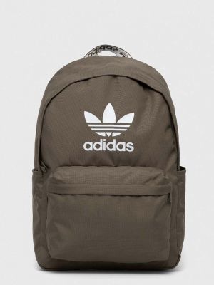 Plecak z nadrukiem Adidas Originals zielony