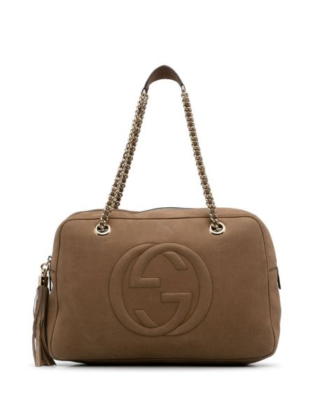 Nyaklánc Gucci Pre-owned barna