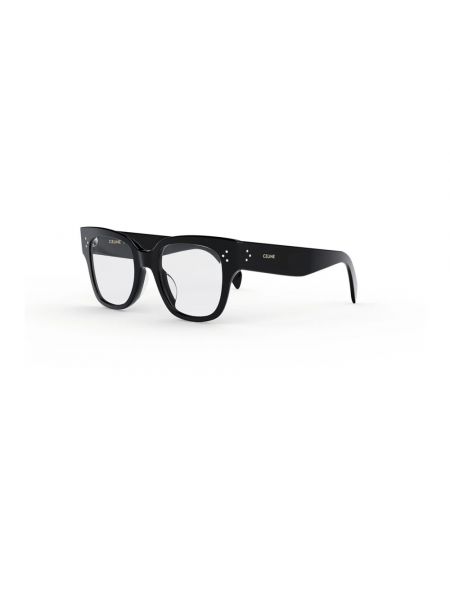 Okulary w grochy w geometryczne wzory Céline czarne